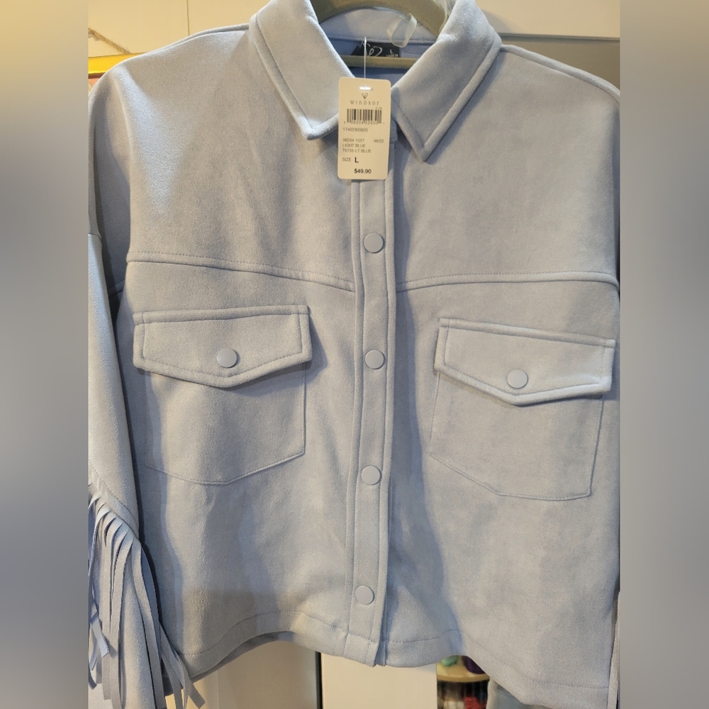 Women's Light Blue Jacket